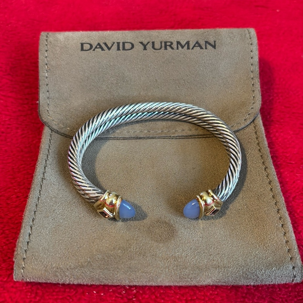 **Flash Sale** David Yurman Renaissance Chalcedony & Pink Tourmaline Bracelet